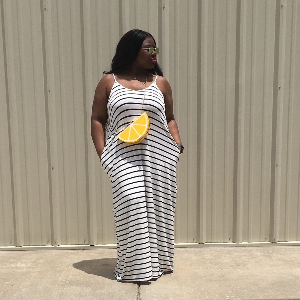 Maxi dress with pockets🔥🔥🔥